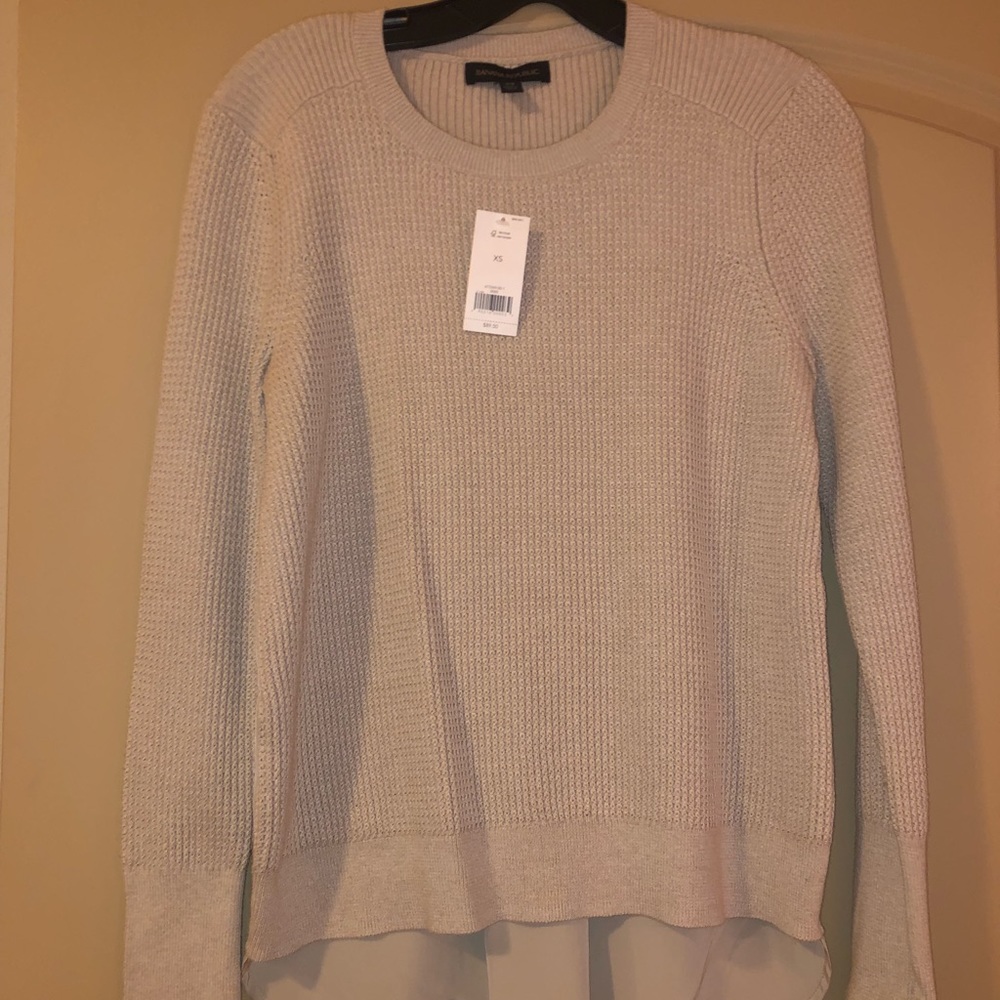 Banana Republic Cream Sweater - NWT!!